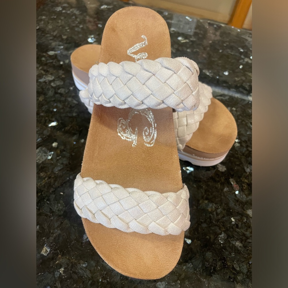 Braided sandals
